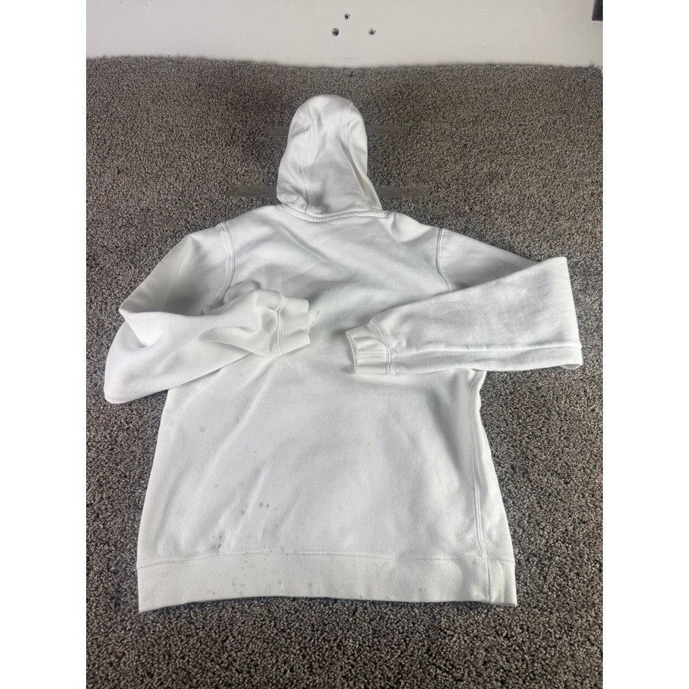 Nike Michigan State Spartans Hoodie Mens White NCAA Graphic Pullover Classic - S